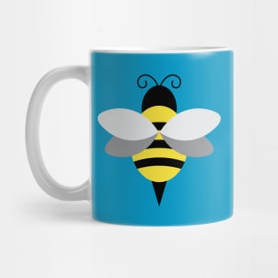 Simple Bee Vector Art Drawing Mug